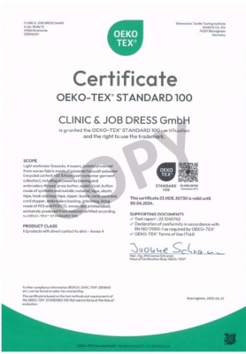  OEKO-TEX® STANDARD 100 for recycled materials
